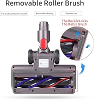 KENVOR Porszívó Kefe Dyson V7 V8 V10 V11 V15 Kompatibilis 5 LED Világítással Kemény Padlókhoz Szürke 6