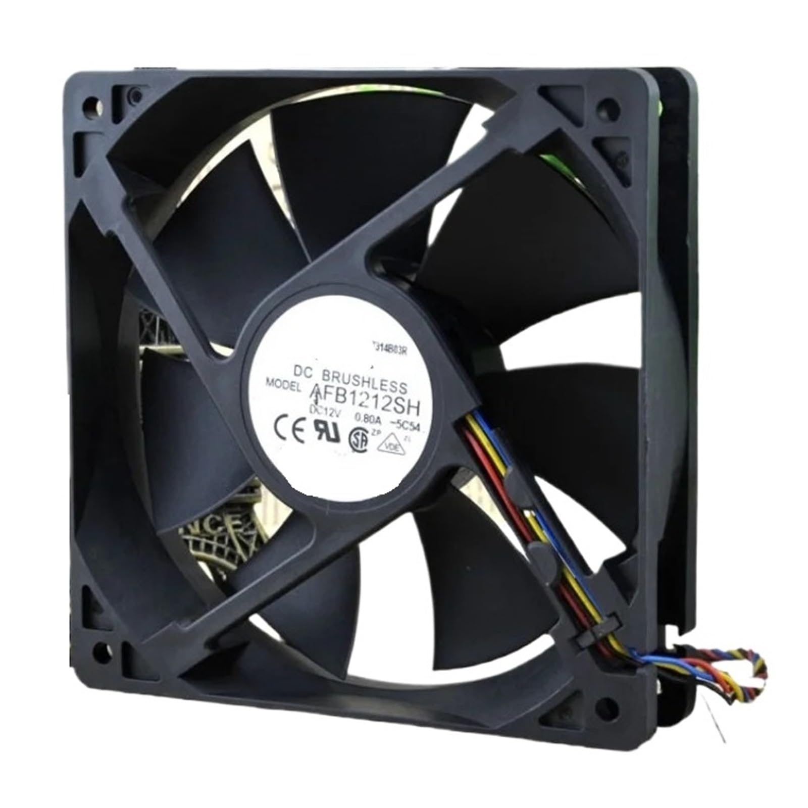 LZIKKGKI 12025 12cm 12V0.80A 4LINE AFB1212SH Fan(4line B3)