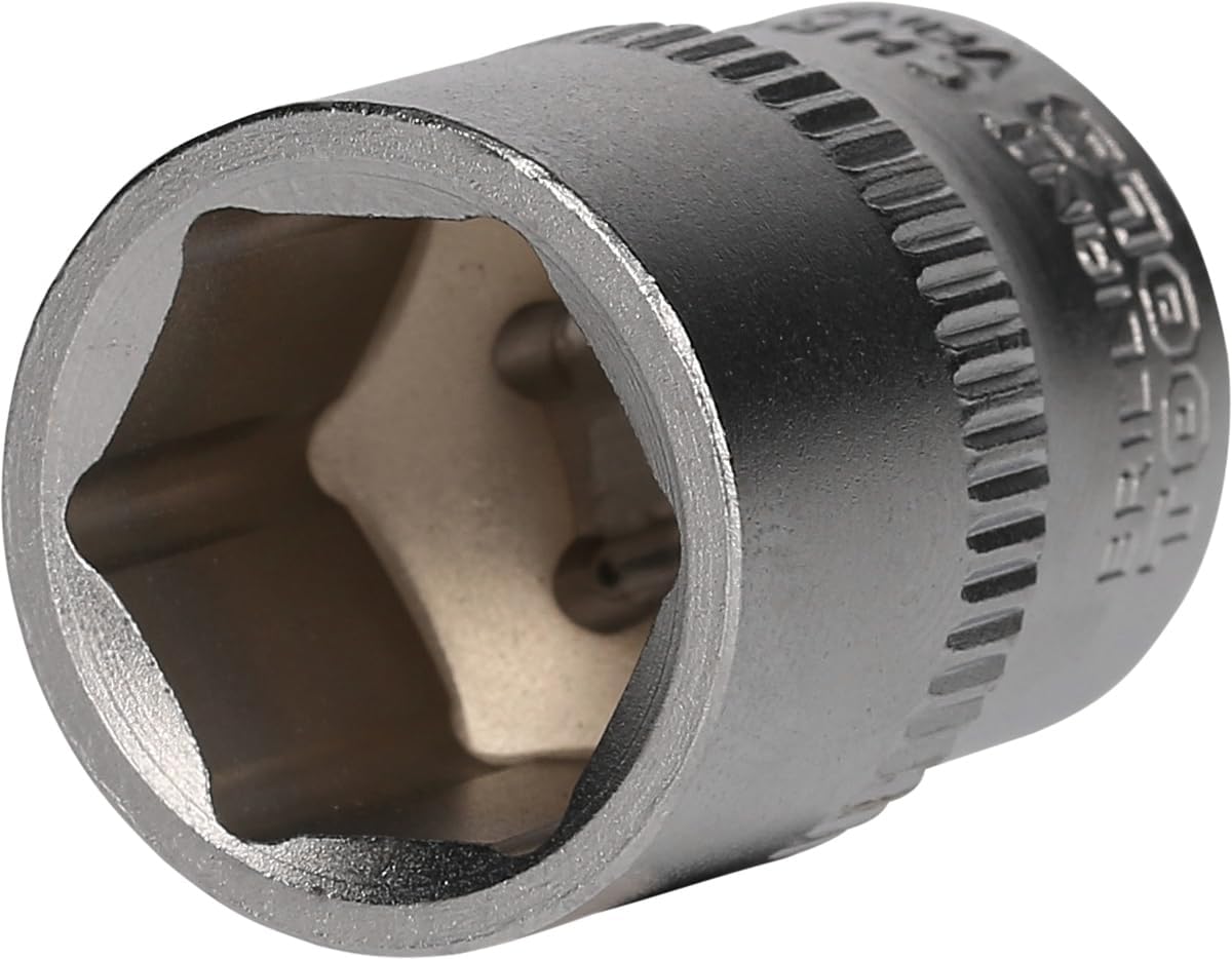 Brilliant Tools BT020942 1/4 Inch Socket Spanner, 25 mm, 14 mm Insert