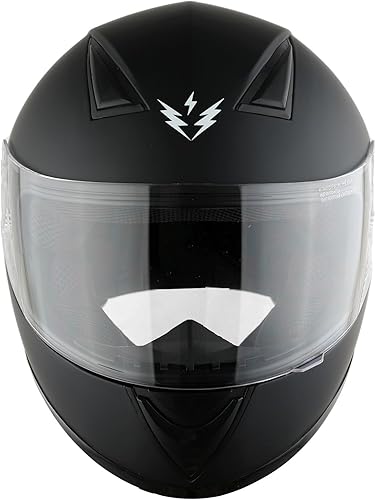 Miniatura 6 de 1Storm - Casco integral para motocicleta para niños, bicicleta urbana, go-kart, karting, BMX, MX B15