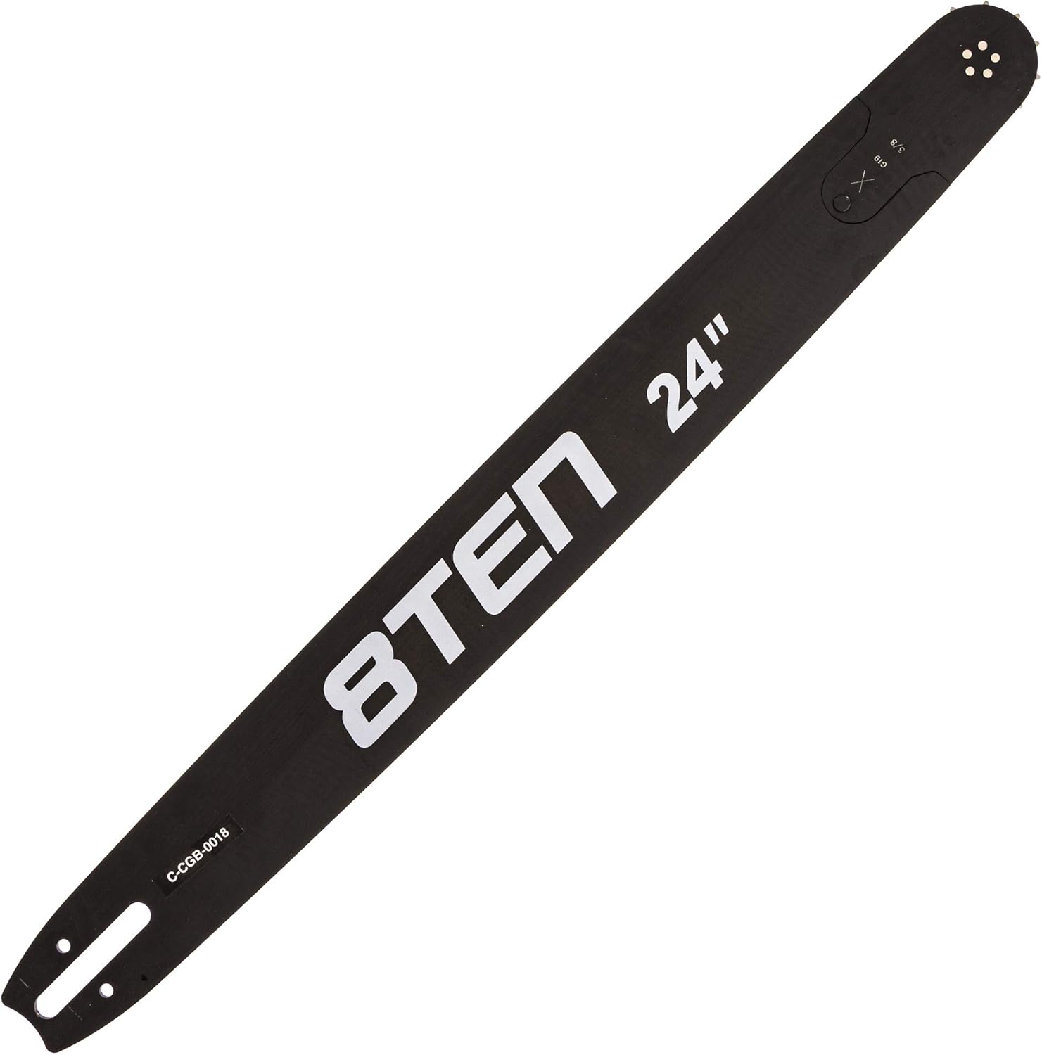 8TEN 24 Inch Chainsaw Guide Bar .050 .375 84DL Chain for