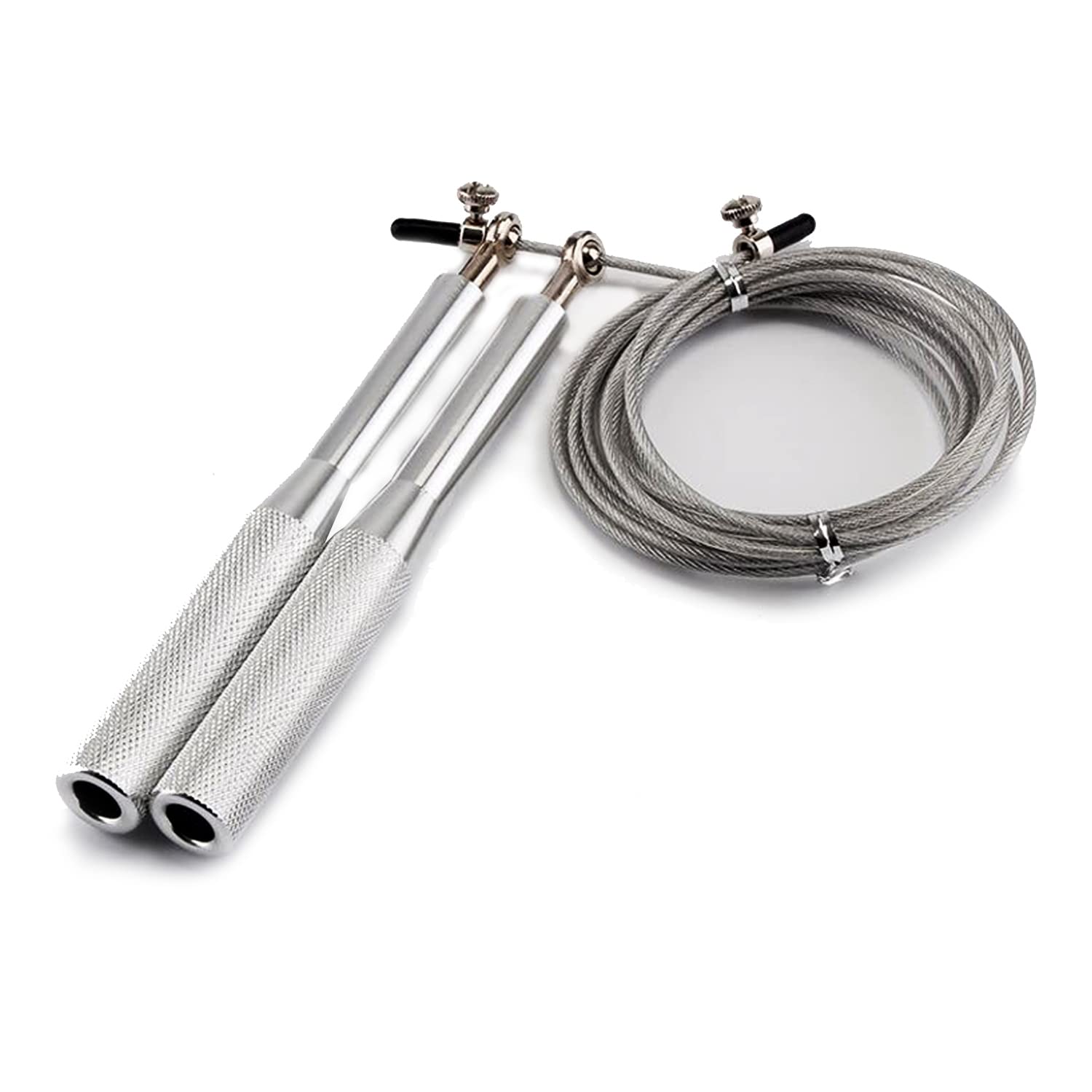 H PRO Skipping Rope For home and Gym - Adjustable Speed Jump Rope for Fitness, Cardio, Fat Burning and Cross-fit Exercises - Fitness Rope with Non-Slip Handles Comes in 5 Different Colours