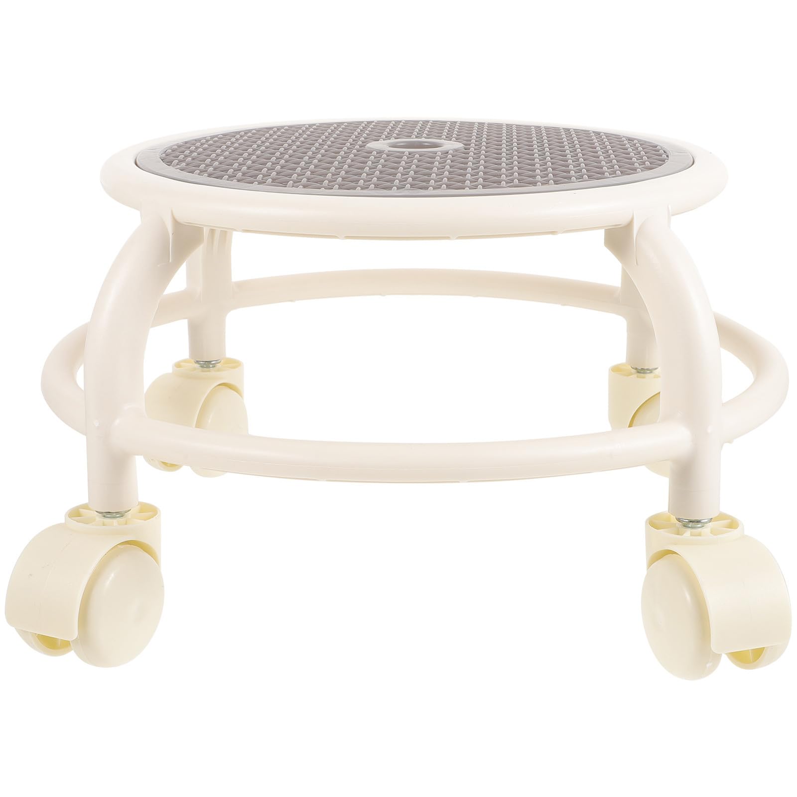 Tabouret bas rond en plastique anti mal de dos pour tâches basses