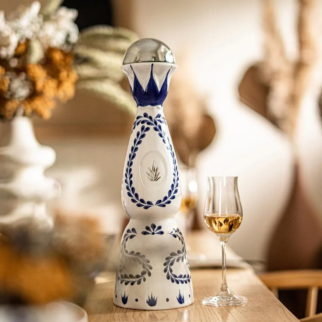 Clase Azul Tequila Reposado con Astuccio | Bottiglia in Ceramica Dipinta a Mano | 40% Vol. 50cl