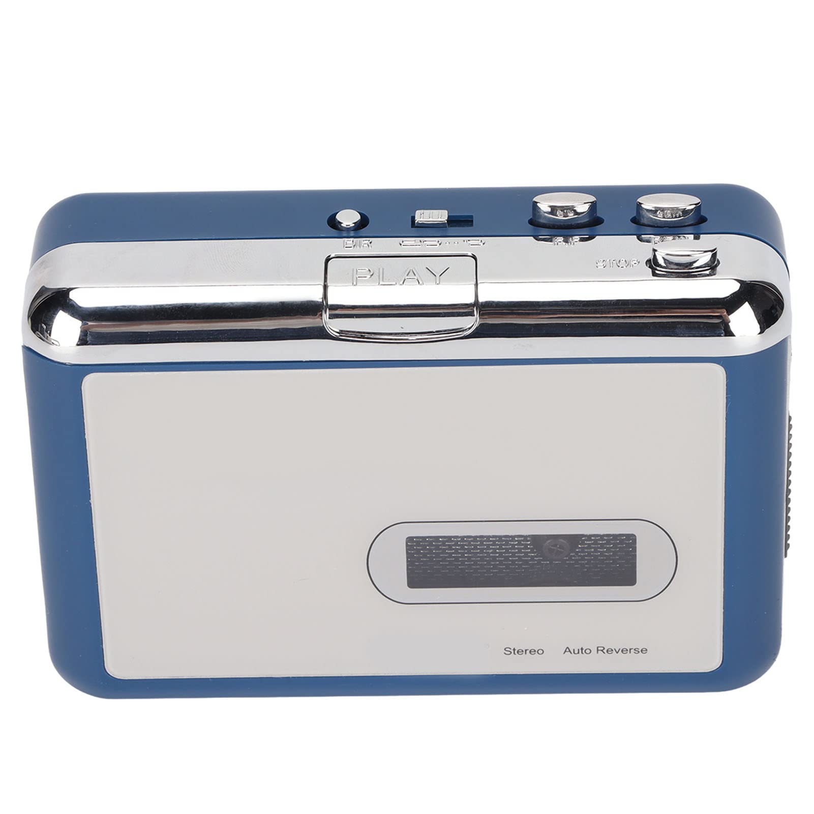 Tape Player, 10m/32.8ft Multifunctional Portable Cassette Player for Car Speakers for Earbud for 3.5mm Jack Device