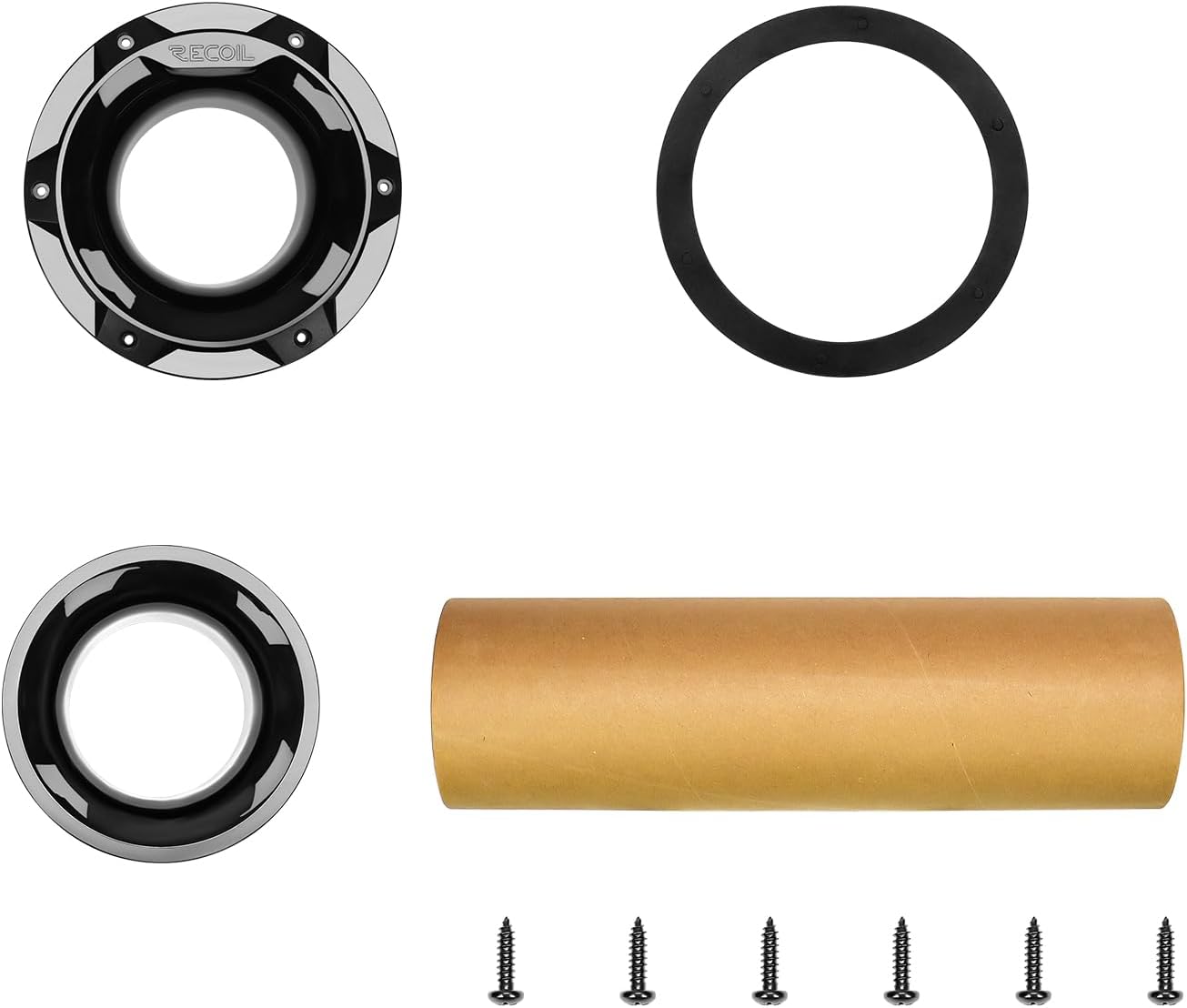 RECOIL AP3 3-Inch Aero Port Kit Flared Bass Tube ABS Material Flares
