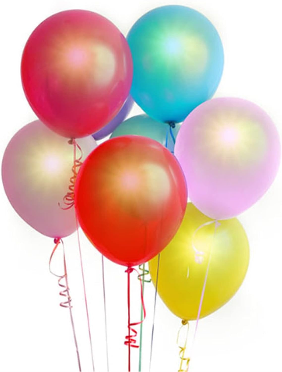 GPCT LED Light Party Balloons 6 Pack W/ 6 Different Colors - Excellent for Kids Adults Birthday Parties Events, Anniversaries, Baby Showers, New Born, Weddings, Night Decorations, More.