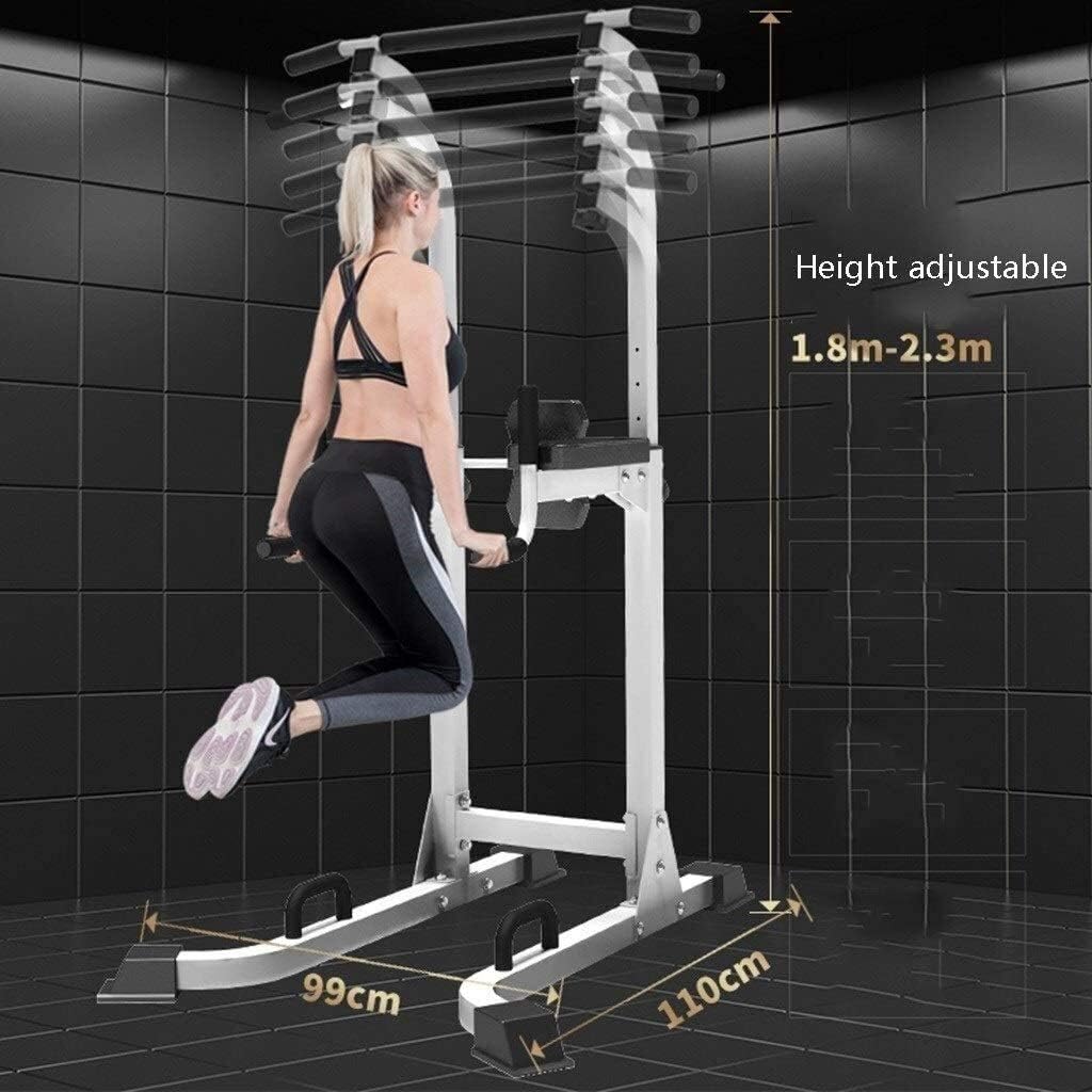 Pull Ups Indoor Pull-Ups Household Heavy Single Parallel Bars Multifunctional Adjustable for The Elderly Children Unisex (Size:99110230cm)