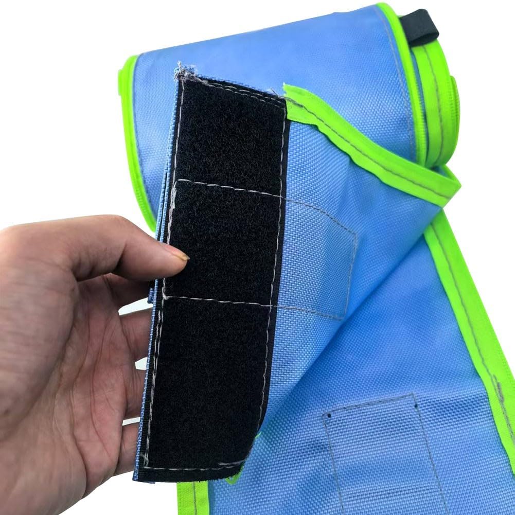 Besttoolifes 3,5 m Nylon-Staubsammelschlauch-Abdeckung, Schutzhülle, für D27 32 mm Staubsaugerschlauch, Werkstatt-Staubabsaugsystem