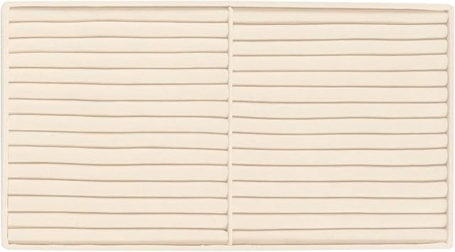 WOLF VAULT Tray Ring Insert, Beige - Includes 28 Ring Rolls - Stackable - Anti-Tarnish LusterLoc Lining - Prevents Jewelry Discoloration + Tarnishing