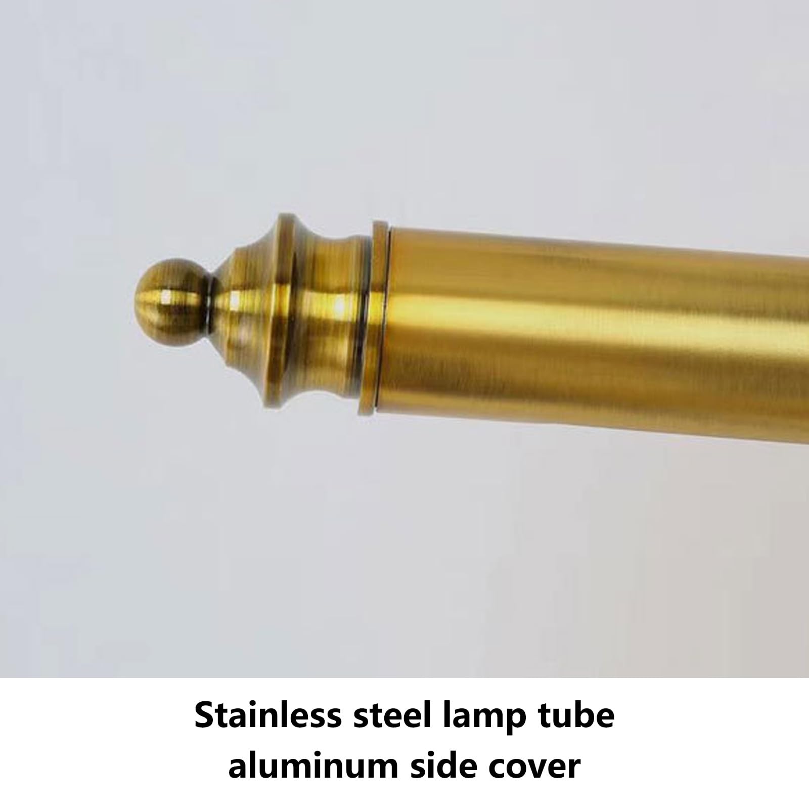 Feng Shui， Luz de Pared LED sobre Espejo Interior con Brazo Ajustable Lámparas Lámpara Aplique Giratorio de 270 ° Iluminación Impermeable Tira Larga para Pinturas Pasillo Baño