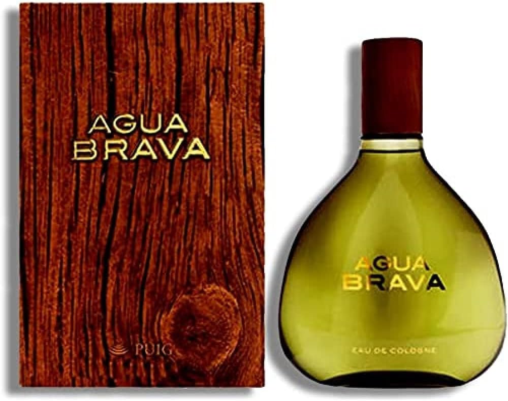 Puig Agua Brava Eau De Cologne Splash 3.4Oz/100ml (Damage Box)