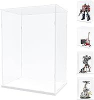 Vista 40 de Choowin Vitrina de acrílico para casco de Lego Star Wars para casco de Lego Capitán Rex, vitrinas de acrílico transparente grueso