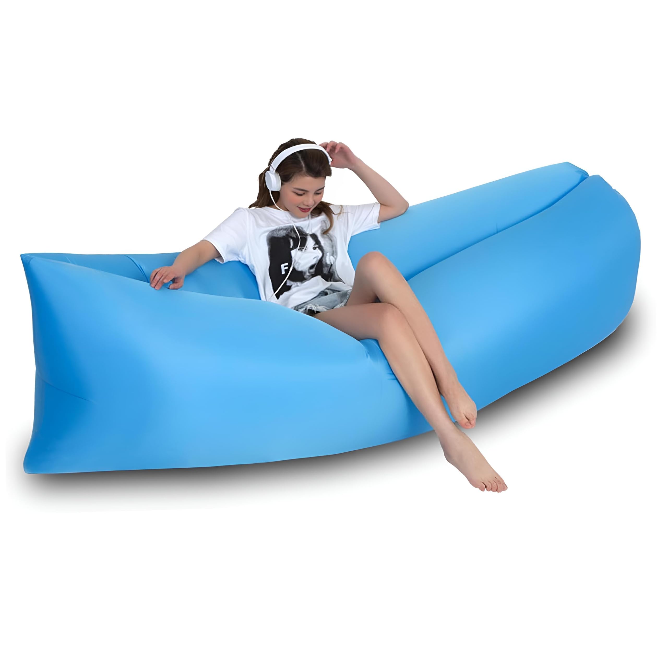 Aquaaaegiss canapé Gonflable Exterieur,Hamac Gonflable de canapé d'air de Chaise Longue pour l'extérieur, Voyage, Camping, randonnée Aquaaaegiss canapé Gonflable Exterieur,Hamac Gonflable de canapé d'air de Chaise Longue pour l'extérieur, Voyage, Camping, randonnée