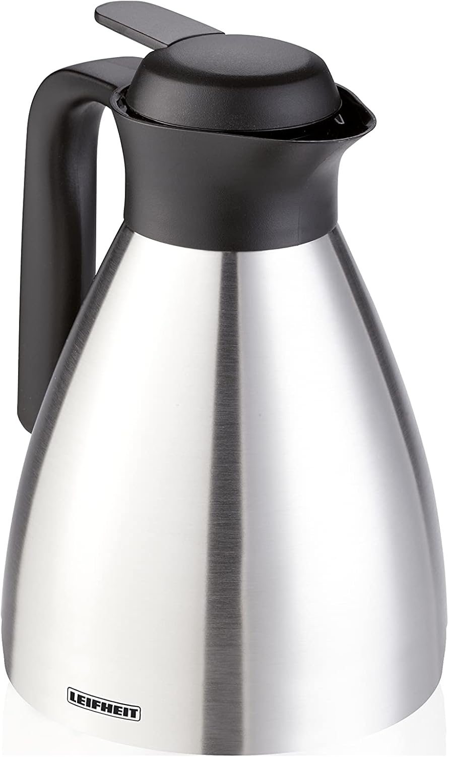 Leifheit 28506 Carafe Shine 1-Quart Stainless Steel