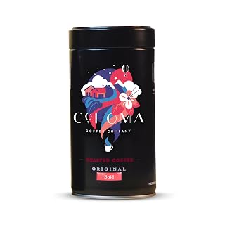Cohoma Coffee Company Roasted Coffee: Bold I Medium Roast,250g (French Press) | Single-Origin AA+ Grade Arabica