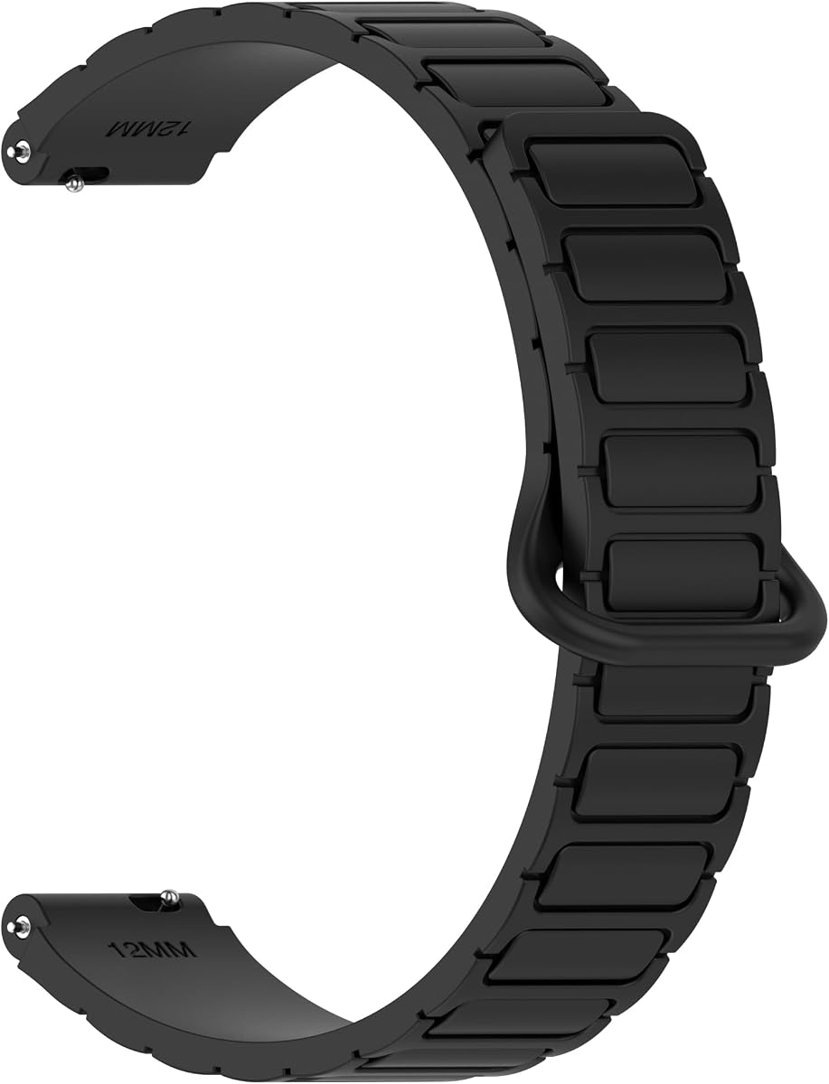 Compatible with Timex 12mm Womens Watch Band Strap Wristbands intended for Timex Women's Easy Reader