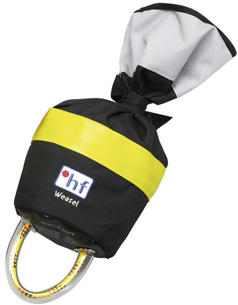 Cuerda Salvavidas HF Lanzamiento Saco Weasel 18 Metros Canoa Berg 2 Colores