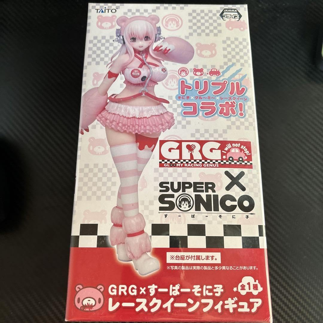 GRG×すーぱーそに子 レースクイーンフィギュア 楽天市場】【中古】GRG×すーぱーそに子 レースクイーン