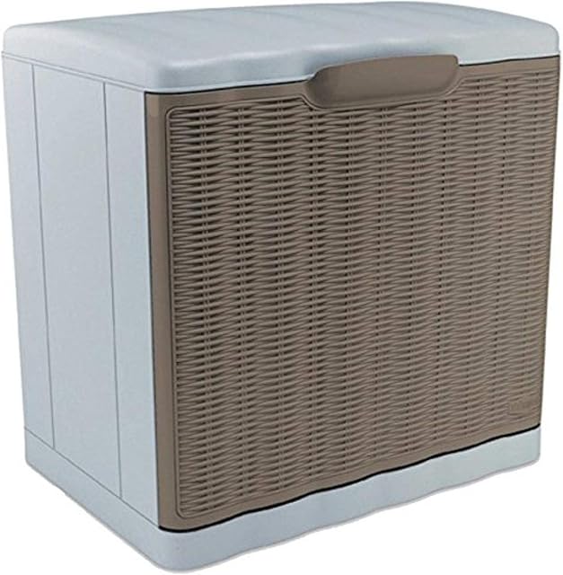 Stefanplast Elegance Shoe Cabinet, Dove Grey, 40 x 30 x 40 cm