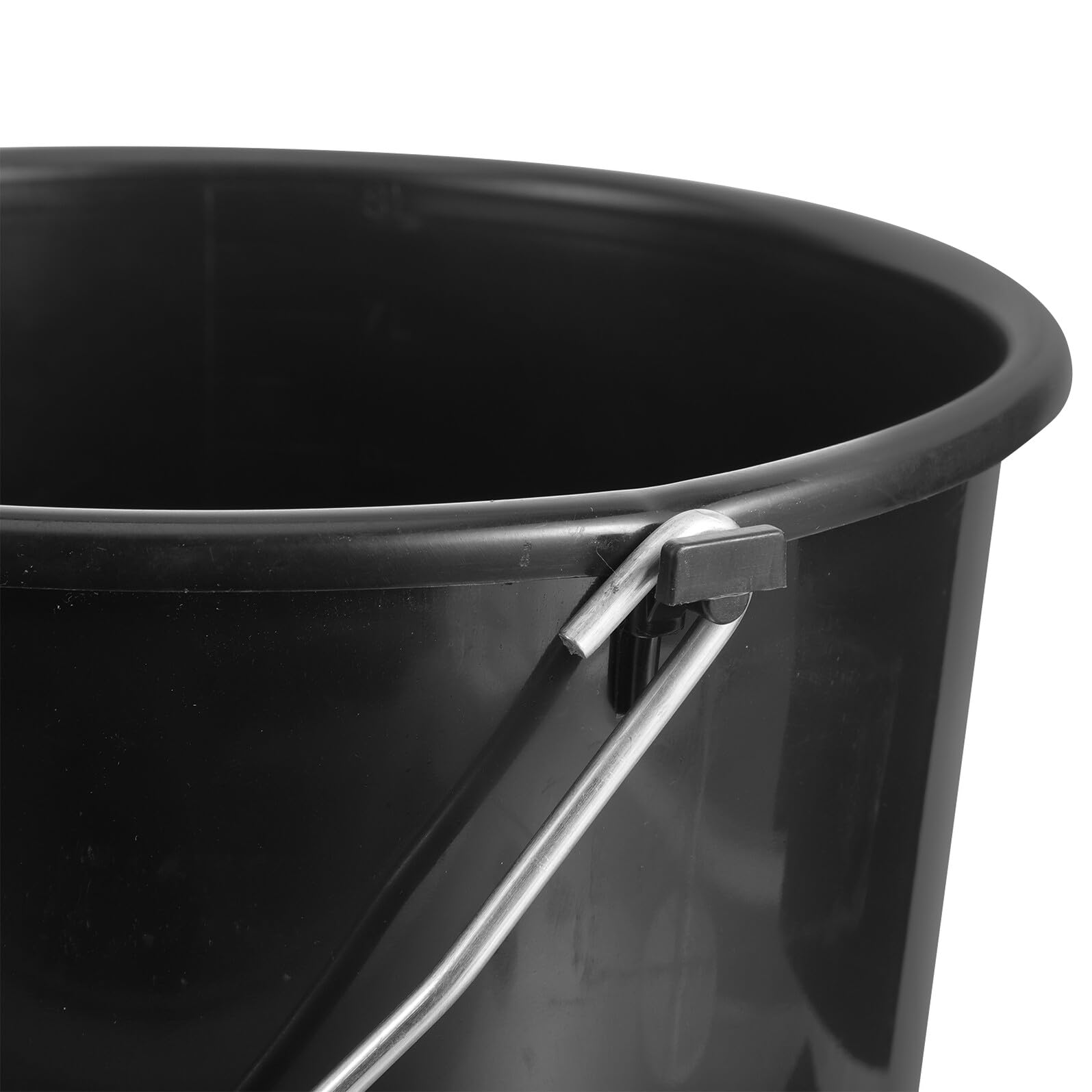 Cubo de alimentación para terneros de 8 litros con asa, plástico grueso, multifuncional, almacenamiento de agua para terneros, ideal para necesidades de alimentación y riego de rancho y ganado