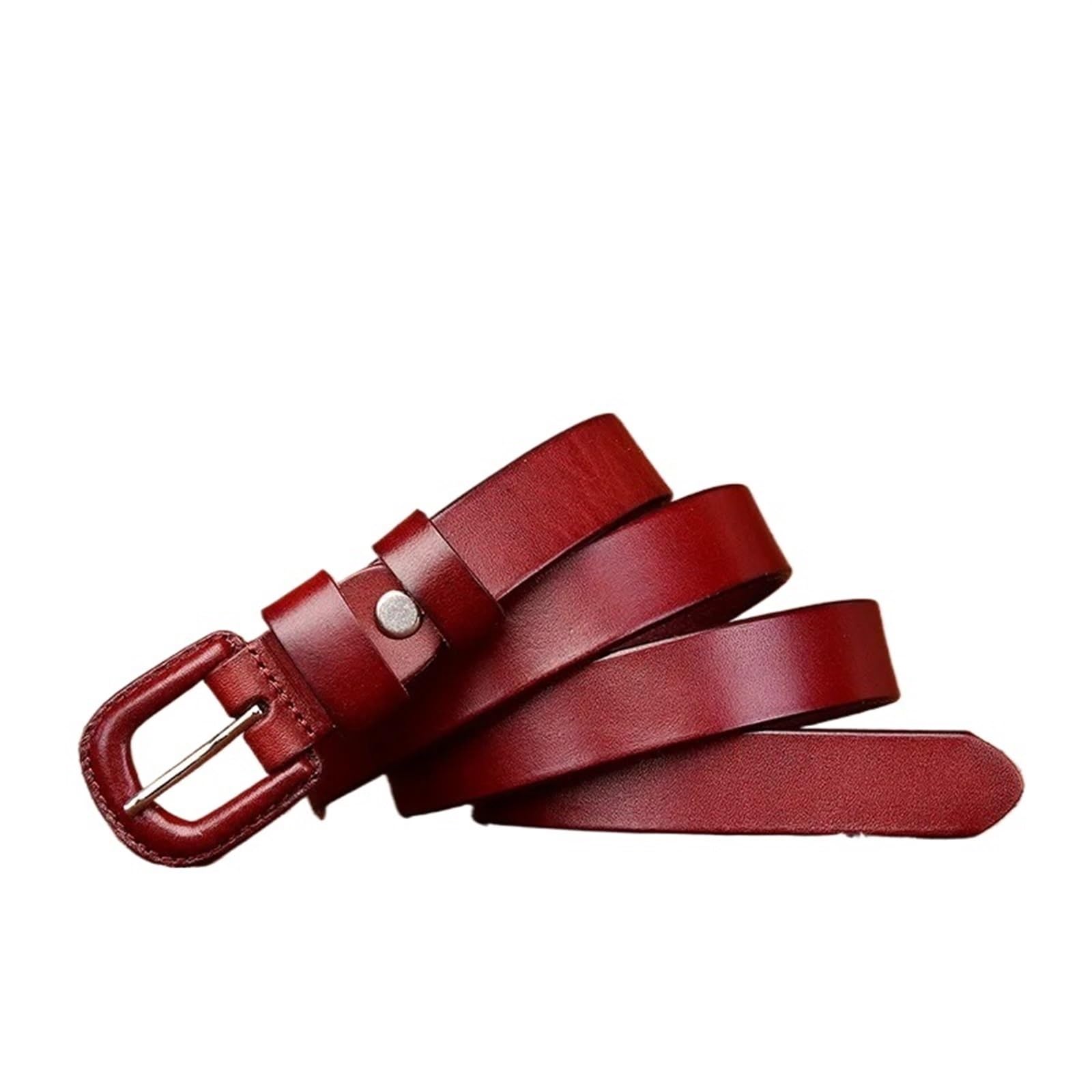 Ceinture Homme Ceinture 2.3cm Vintage couche supérieure en peau de vache dames cuir véritable Jeans décontractés ceinture femmes