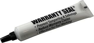 Sherco-Auto White Tamper Proof Cross Check Repair & Maintenance Warranty Seal 1.8 Oz Squeeze Tube Paint Marker - 12 Tube - Made in USA