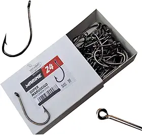 50 Anzol de Pesca Marine Sports Super Maruseigo n° 24 Farpa