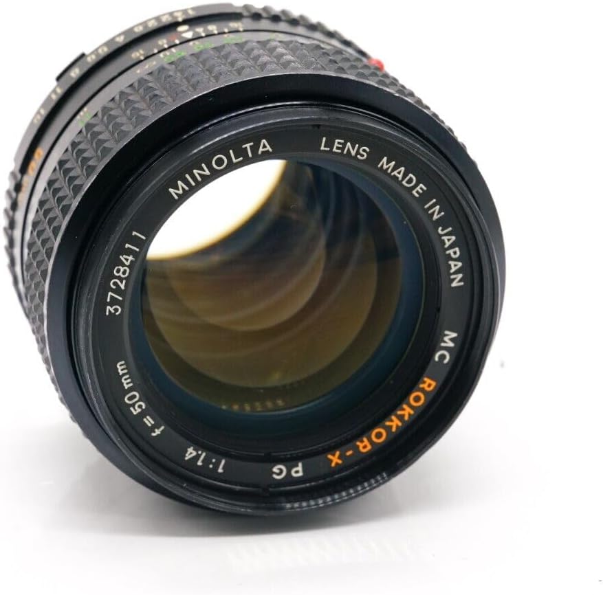 Amazon.com : Minolta 50MM f 1.4 Lens for Minolta MD Mount SLR DSLR ...