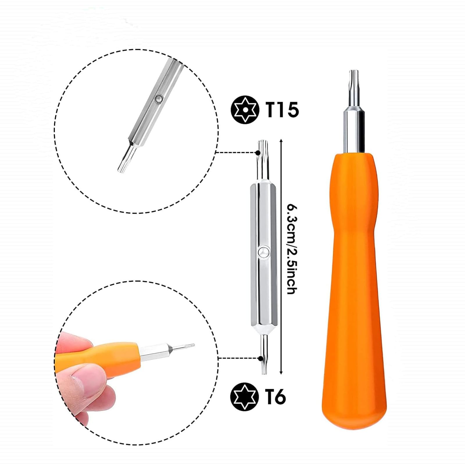 Ring Doorbell Screwdriver Replacement & Charger Charging Cable Cord, Fit Video Doorbell - Image 2