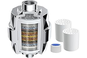 Hibbent Portable Shower Filter for Travel - Ultimate Solution for Clean and Refreshing Showers On-the-Go