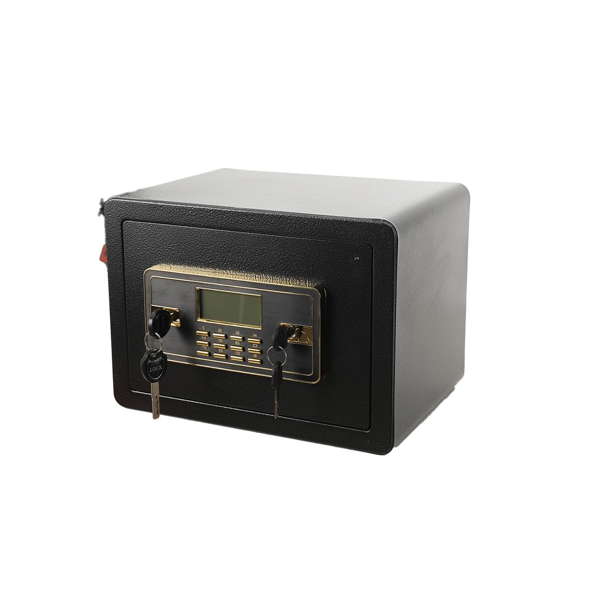 21L Safe Tresor Feuerfest Wasserdicht, Passwort und Schlüssel Doppelversicherung Tresor für Zuhause Feuerfest Wasserdicht mit Herausnehmbarem Innenschrank, 35x25x25cm