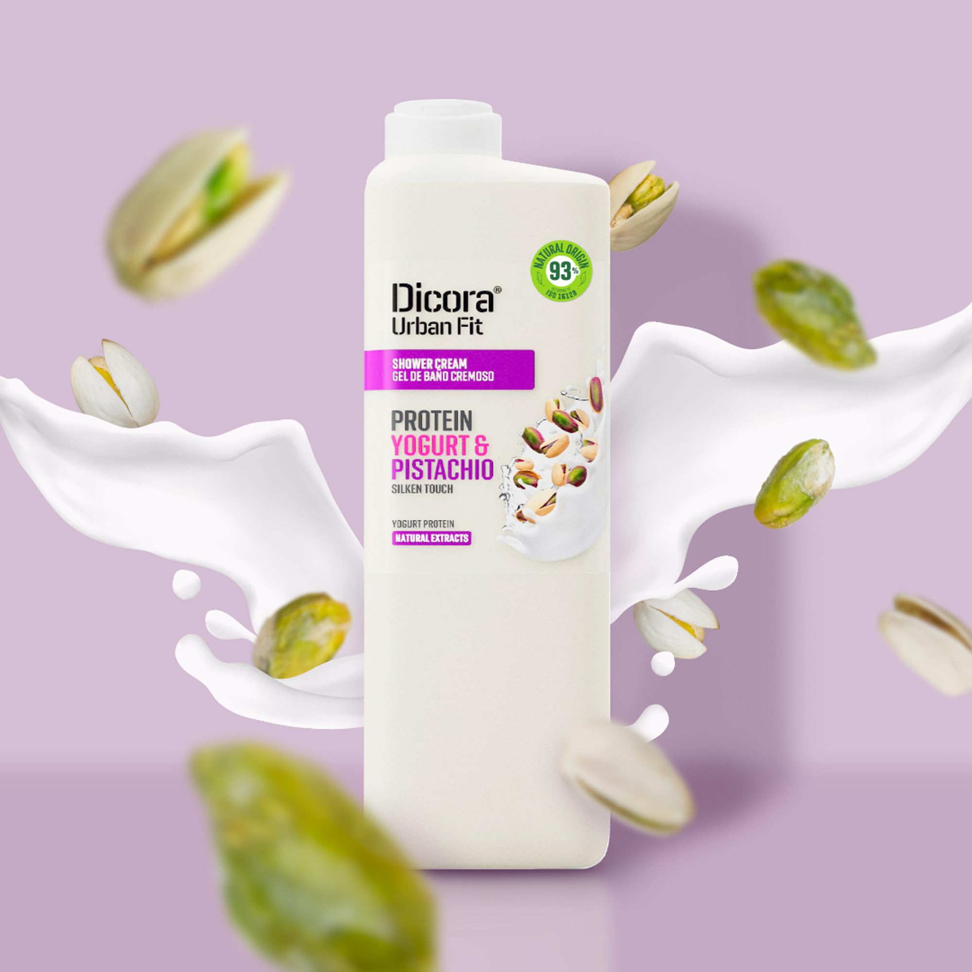 Dicora Urban Fit Gel de Baño Proteins Yogurt & Pistacho 750 ml