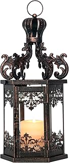 NEEDOMO Large Lanterns Decorative Outdoor, 17.7