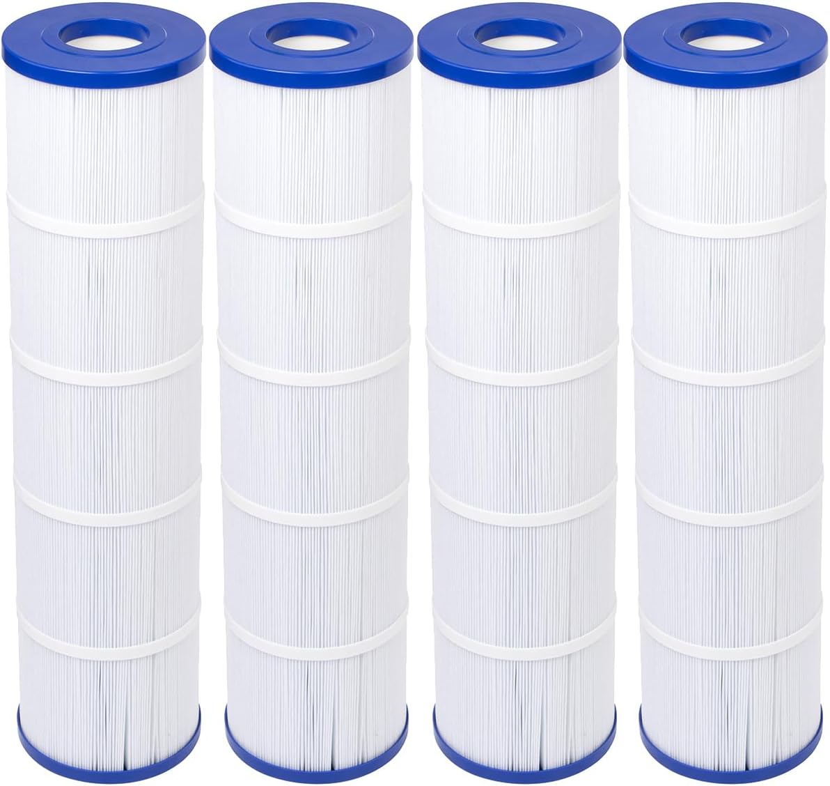 Pool Filter Replacement for OPT-420-4PK, PLESL105, J-CQ420, 4x105 Sq. Ft Swimming Pool Filter Cartridge,4 Pack