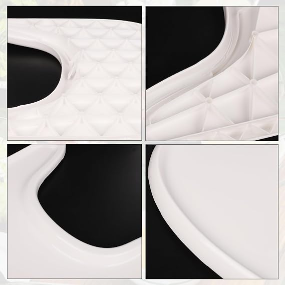 Tray Compatible with Stokke Tripp Trapp Chair, High Chair Tray High Chair Accessories for Toddler 6-36 Months (White)