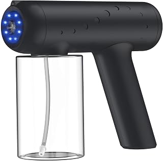 Professional Upgraded Portable Spray Tan Machine Melanin Support Technology-Faster Tan Results for Self Tanner Rechargeable Spray Tan Gun Travel Beach Salon Home Mobile Tan