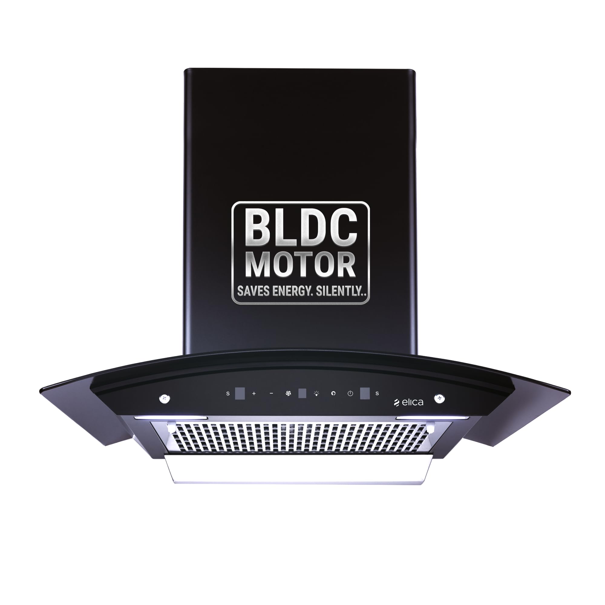 Elica 60cm 1500 m3/hr BLDC Filterless Autoclean Kitchen Chimney with 15 Years Warranty | WDFL 600 BLDC HAC LTW MS NERO | Black | Touch + Motion Sensor Control-image-26