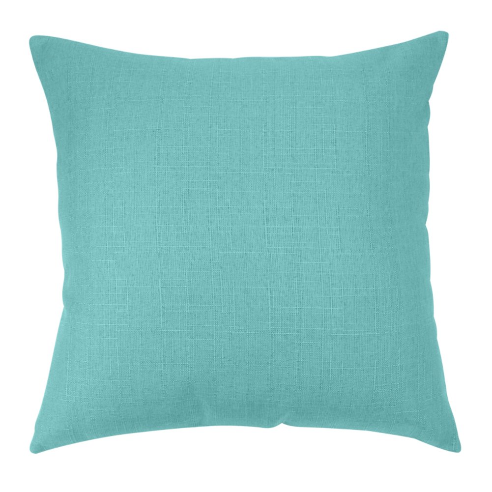Coussin sable en lin uni 50x50cm pour voiture et maison style épuré