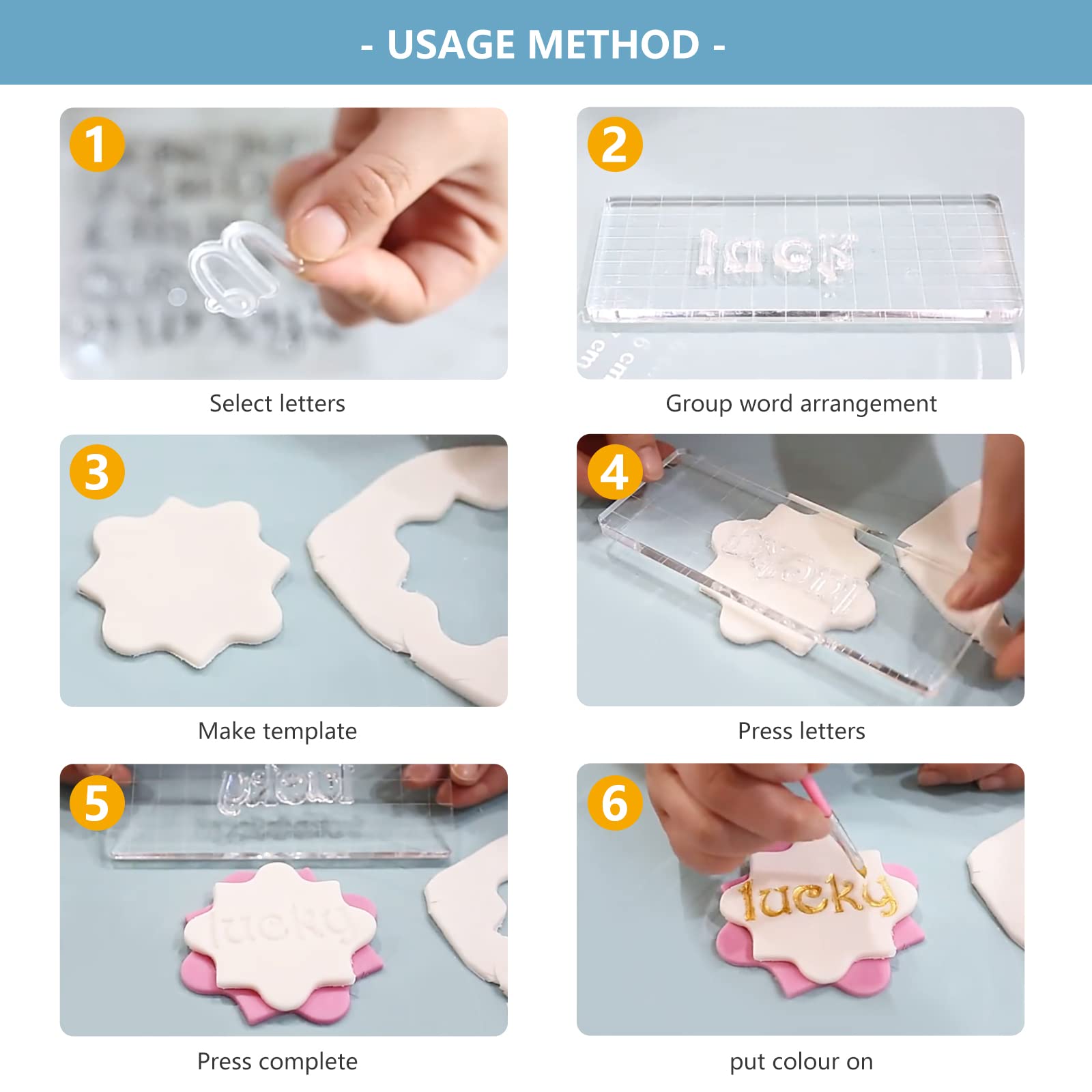 Decorative Clear Stamps