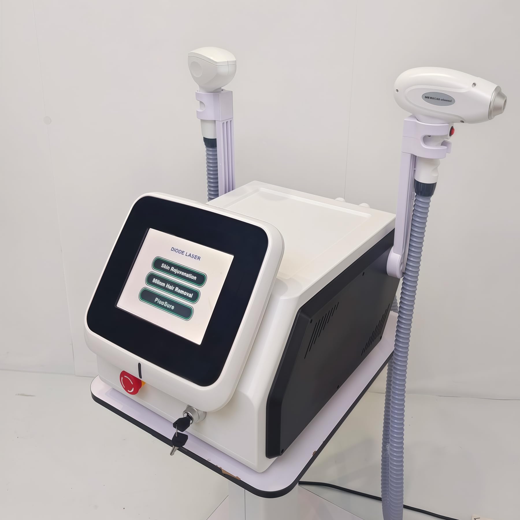 2 in 1 808 diodo laser depilatore 4 lunghezze d'onda 755/808/940/1064nm + picosecondi laser ND: YAG tattoo remover 4000W
