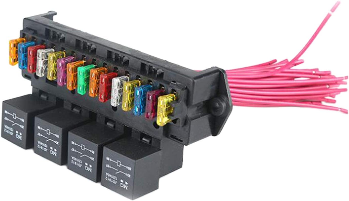 Boîte à Fusibles Batterie Voiture - Pour VW Mk4 1999-2004, Avec Indicateur LED, Remplacement 1J0937550A