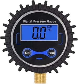Monitor digital de presión de neumáticos, lector preciso de presión de neumáticos, manómetro de presión de neumáticos, manómetro de neumáticos de coche, manómetro digital preciso con monitor de alarma