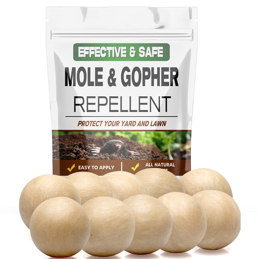 LEBMP Mole Repellent 10Pcs