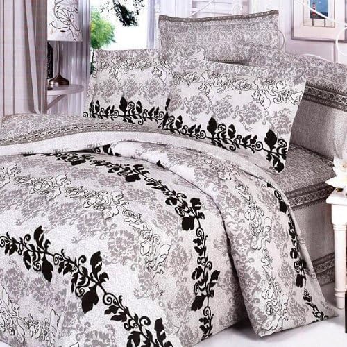 Blancho Bedding [Pale Purple Classic] 100 Cotton 4PC