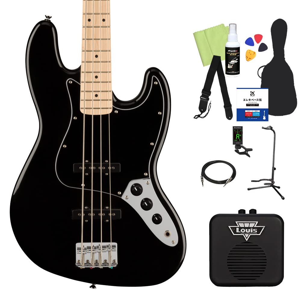 Amazon | Squier by Fender Affinity Series Jazz Bass Maple