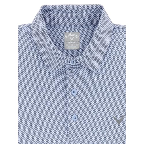 Polo de golf Callaway Performance pour homme en chambray taille S