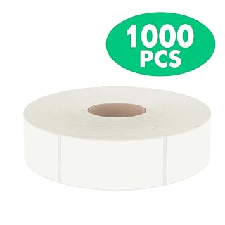 1000 Removable Food Labels, Water/Oil/Tear Resistant Blank Stickers with Perforation Line for Food Containers, Freezer, Fridge, Jars, Pantry, Organization (1” x 2”) - Amazon product rated Grade A