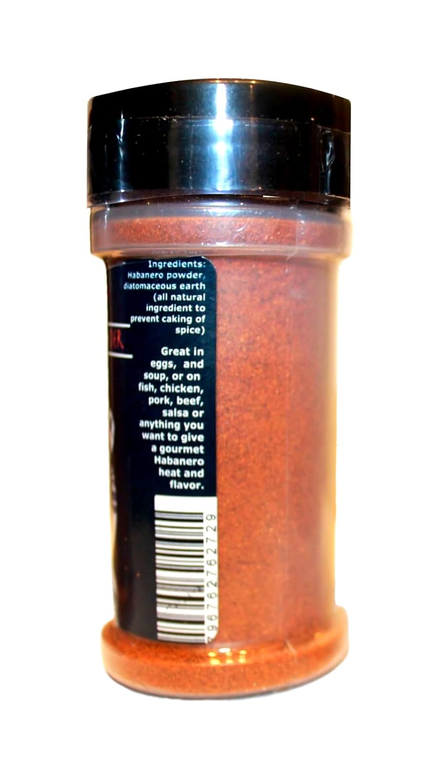 Spice Gift Set Chili Pepper Powder Habanero Scotch Bonnet Serrano Chipotle Amigo Hot