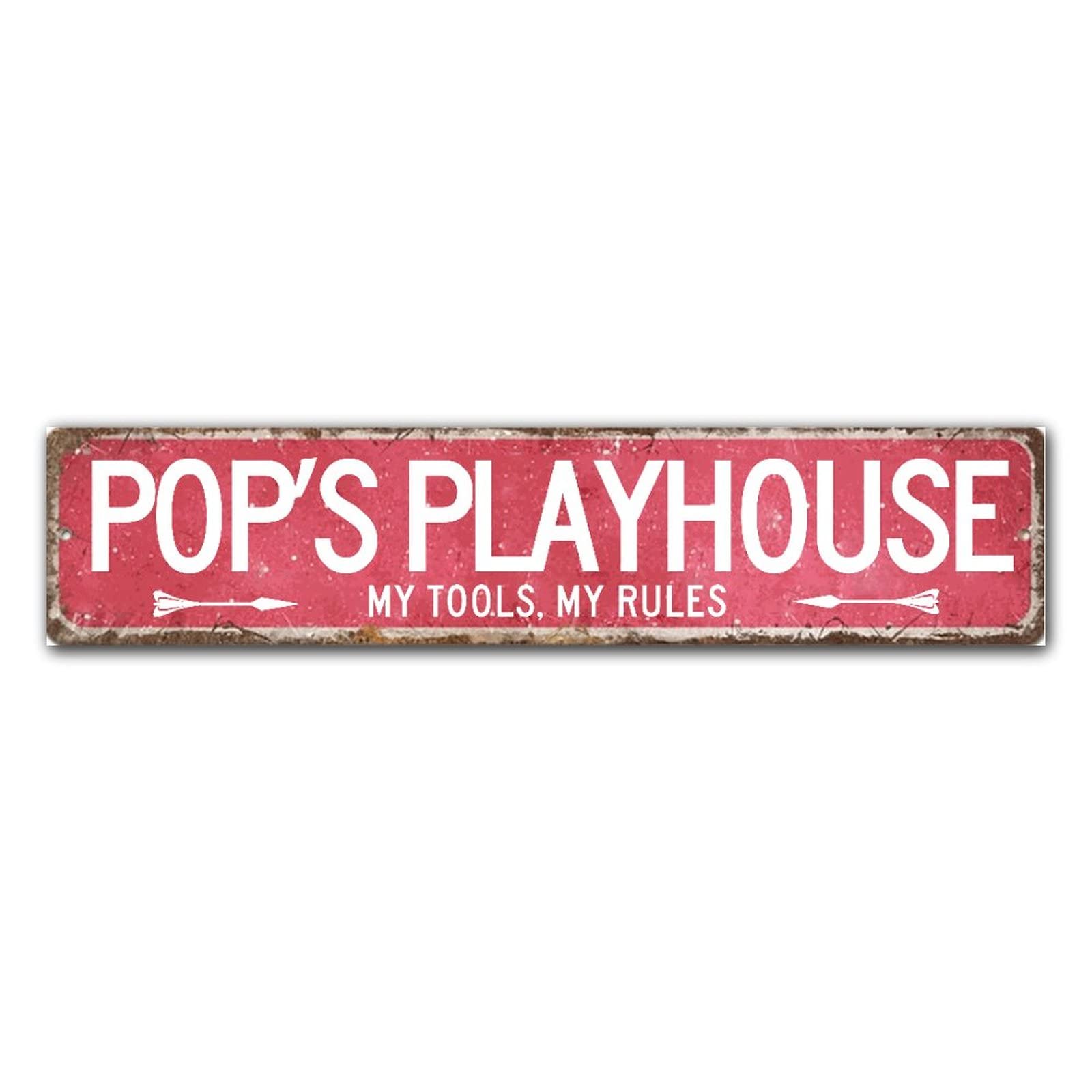 Plaque en bois de style rétro rustique 15,2x61 cm, décoration murale de caractère